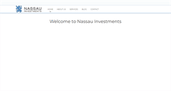 Desktop Screenshot of nassauinvest.com